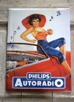 Plaque philips autoradio -plaques deco-decoration d'atelier