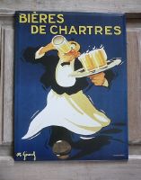 Plaque bieres de chartres -plaques deco-deco cuisine